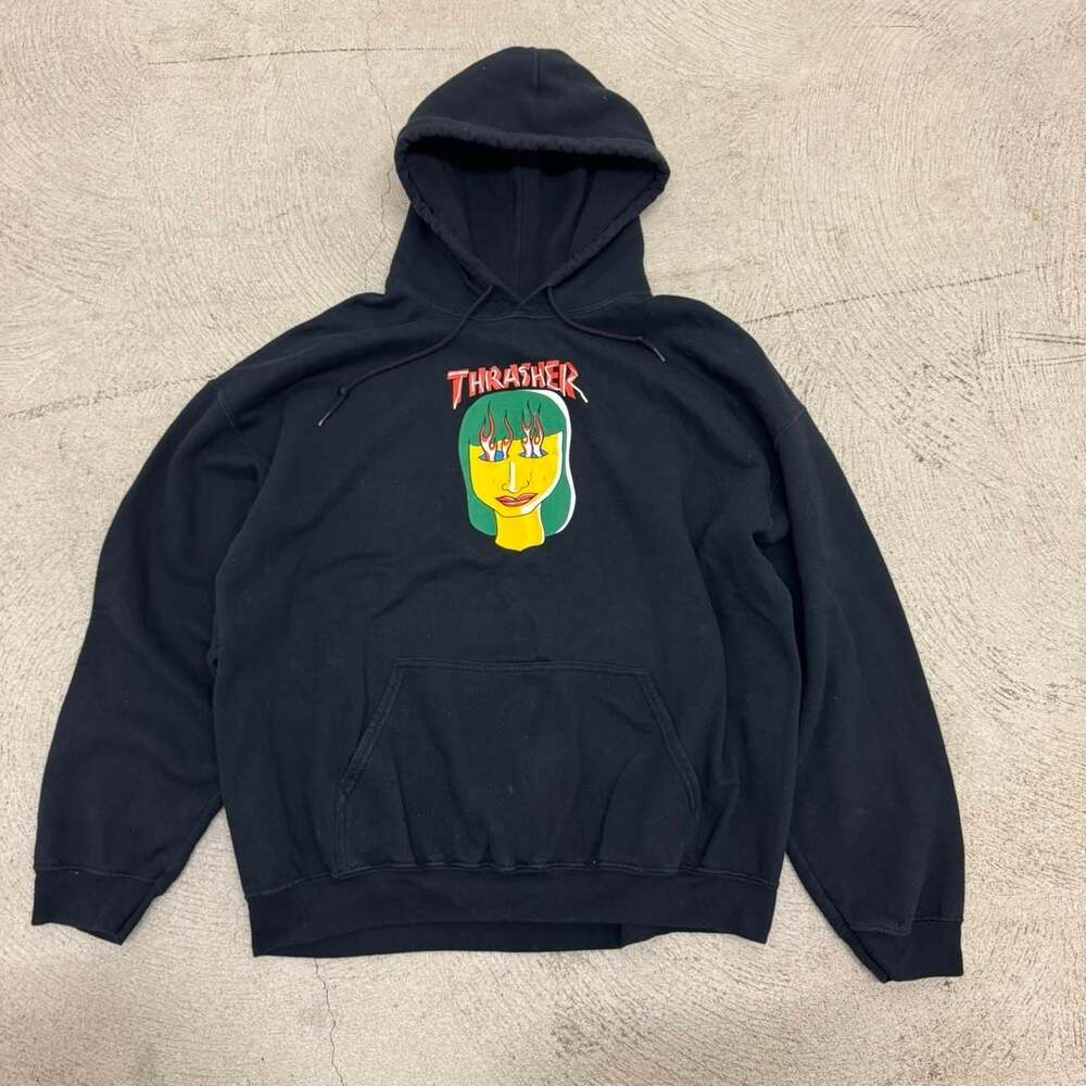 Thrasher Fire Eyes Graphic Hoodie
